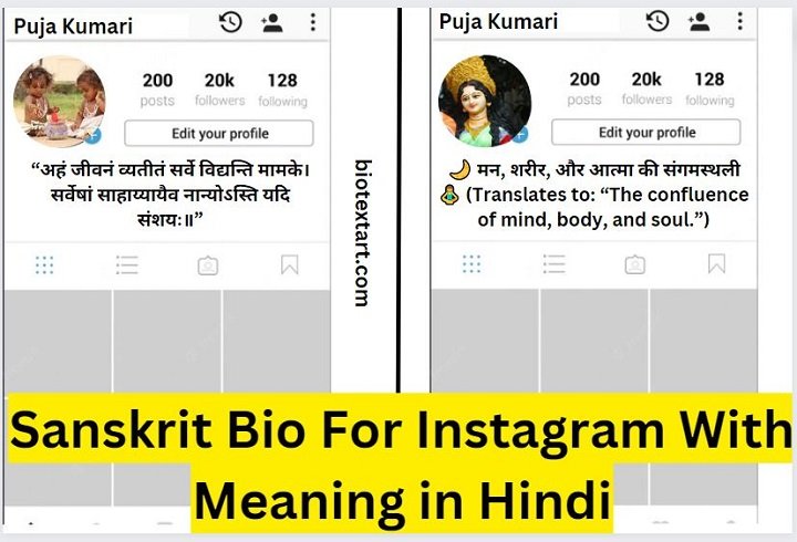 Sanskrit Quotes For instagram Bio 1