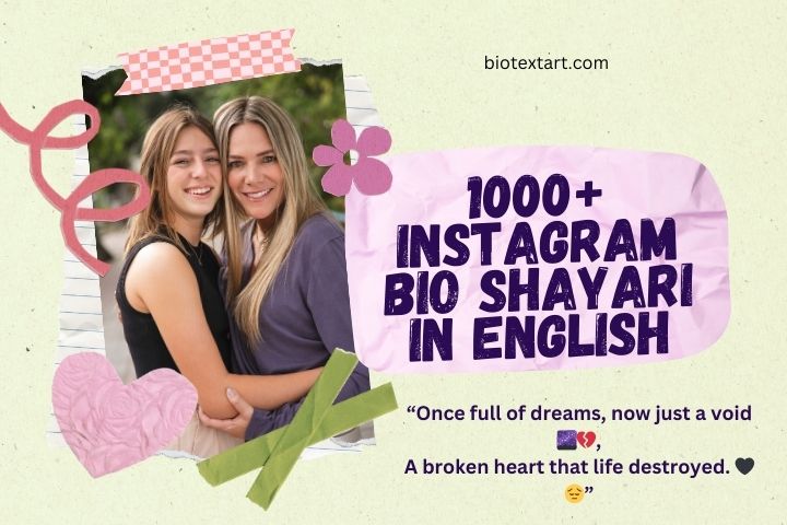 1000+ instagram Bio Shayari in English